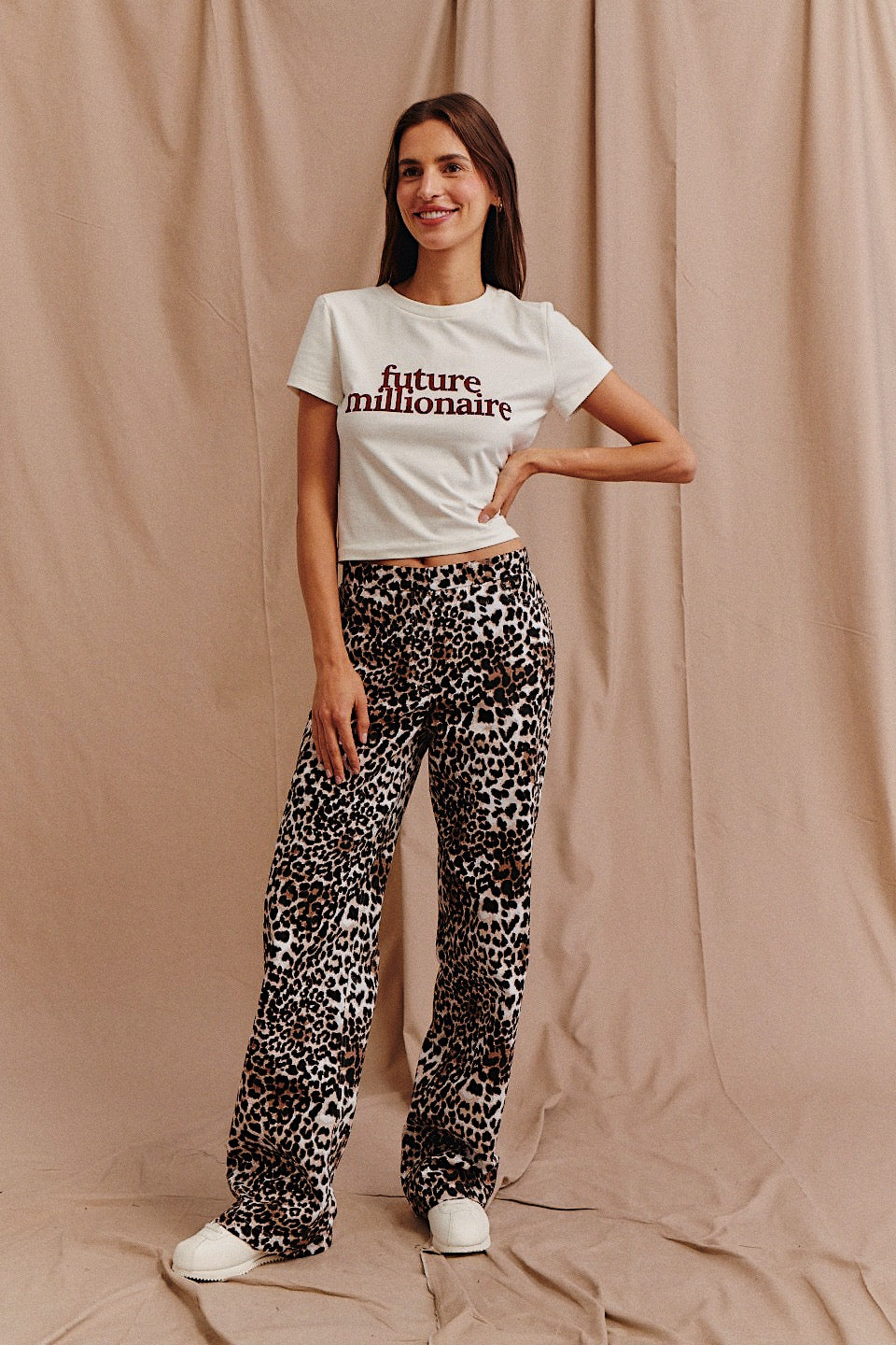 T-SHIRT CROPPED MILLIONAIRE