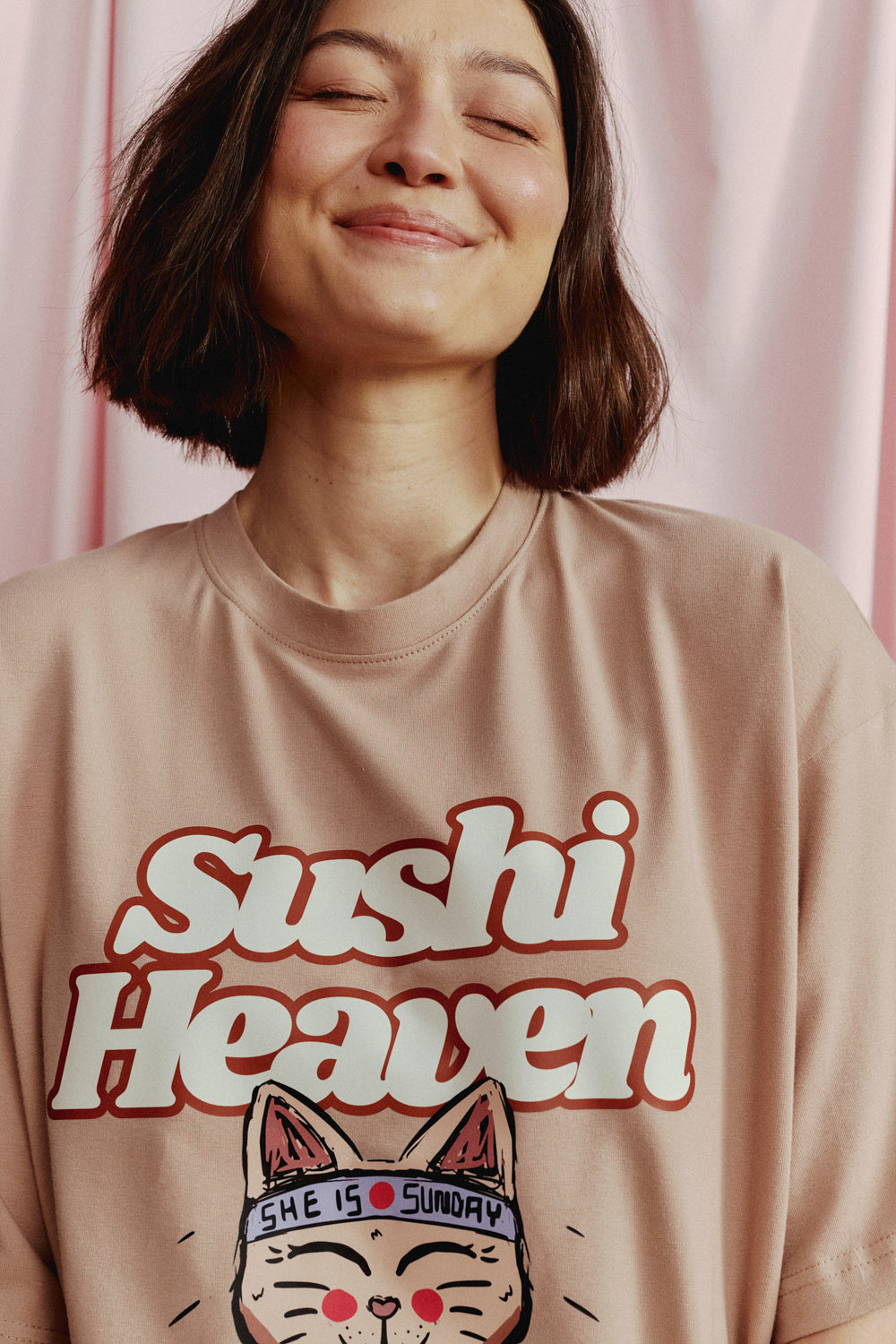 T-SHIRT SUSHI HEAVEN OVERSIZE