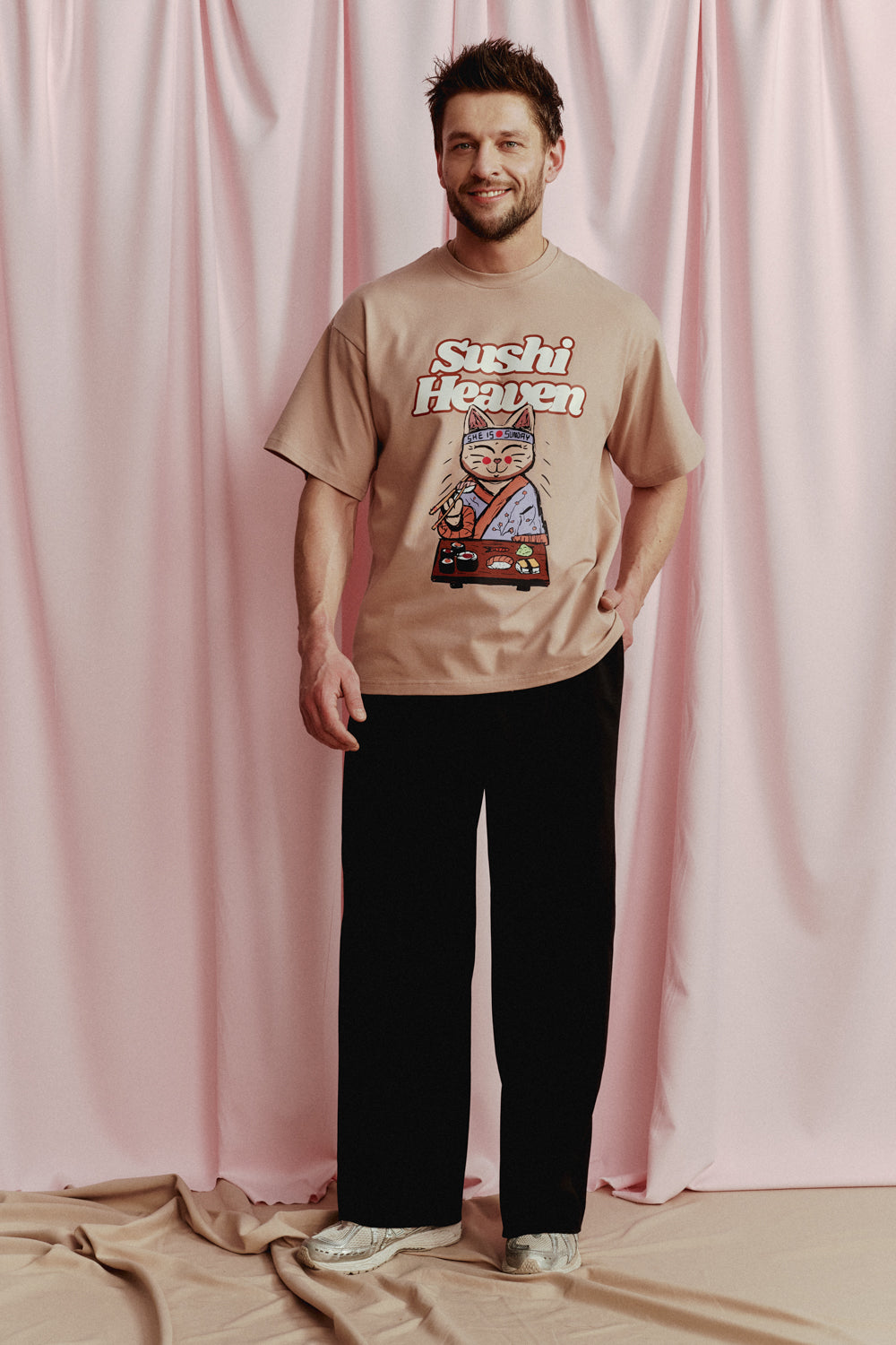 T-SHIRT SUSHI HEAVEN OVERSIZE - MAN