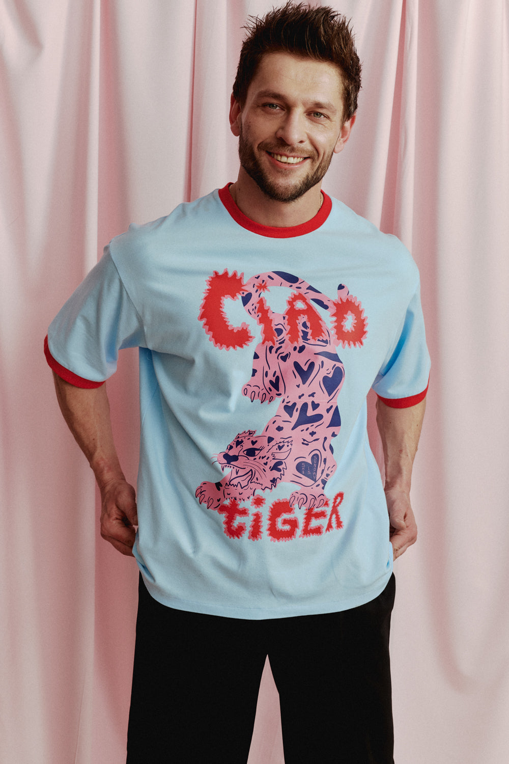 T-SHIRT CIAO TIGER OVERSIZE - MAN