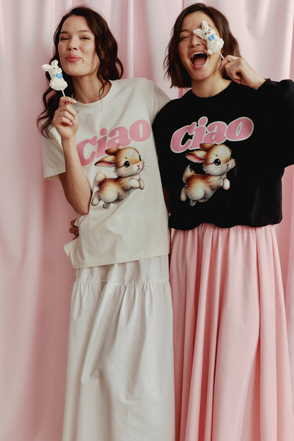 BLUZA BUNNY BLACK