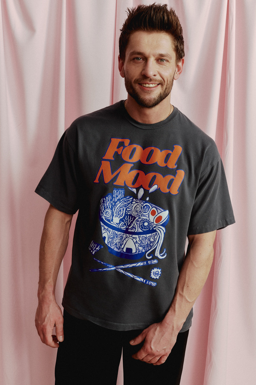 T-SHIRT FOOD MOOD OVERSIZE - MEN