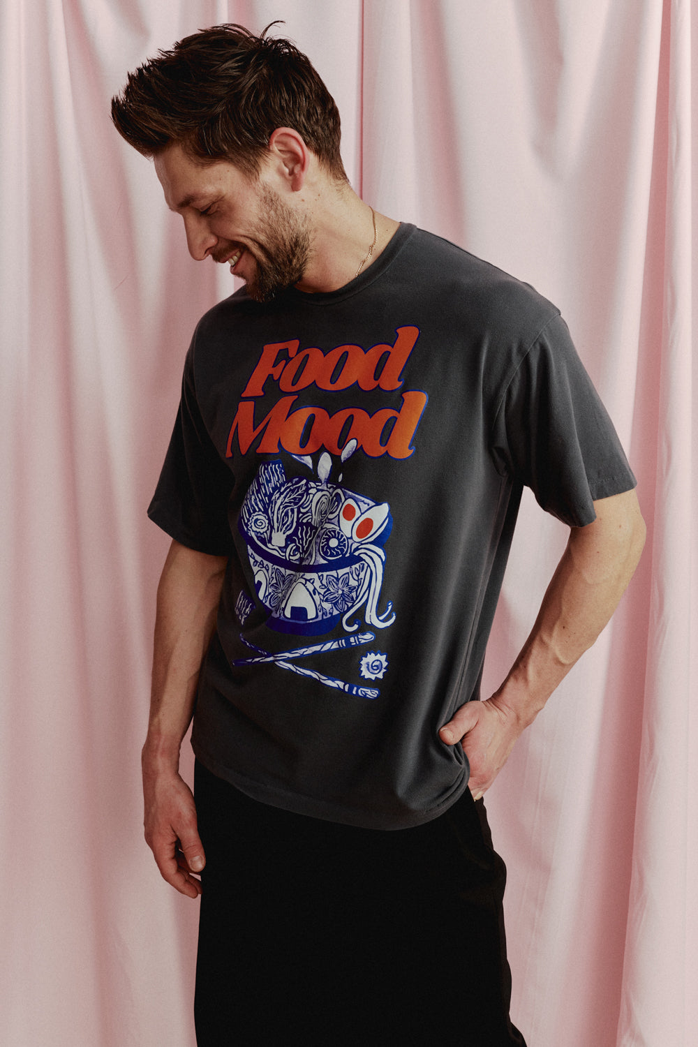 T-SHIRT FOOD MOOD OVERSIZE - MEN