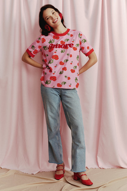T-SHIRT AMORE POPPY