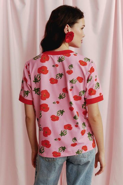 T-SHIRT AMORE POPPY