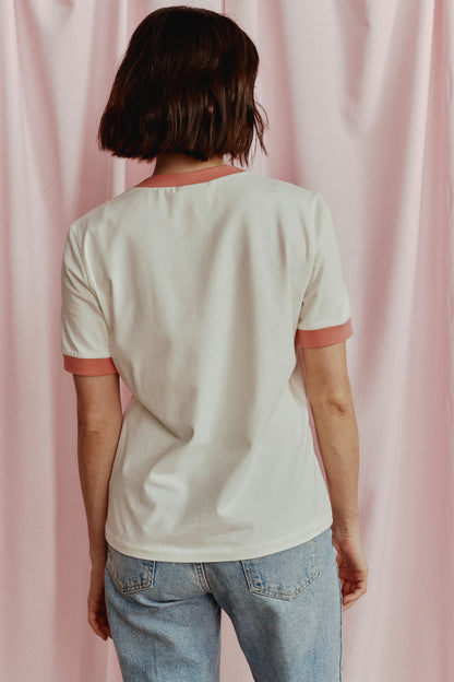 T-SHIRT WIFEY ŁOSOSIOWY