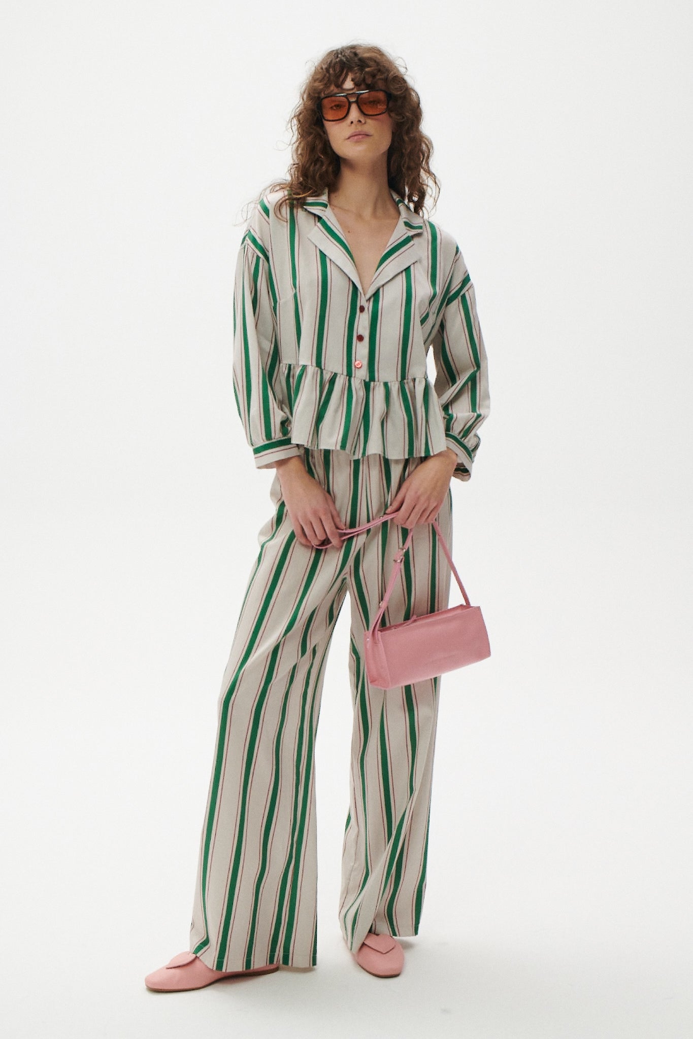 SPODNIE CALISTA W PASKI