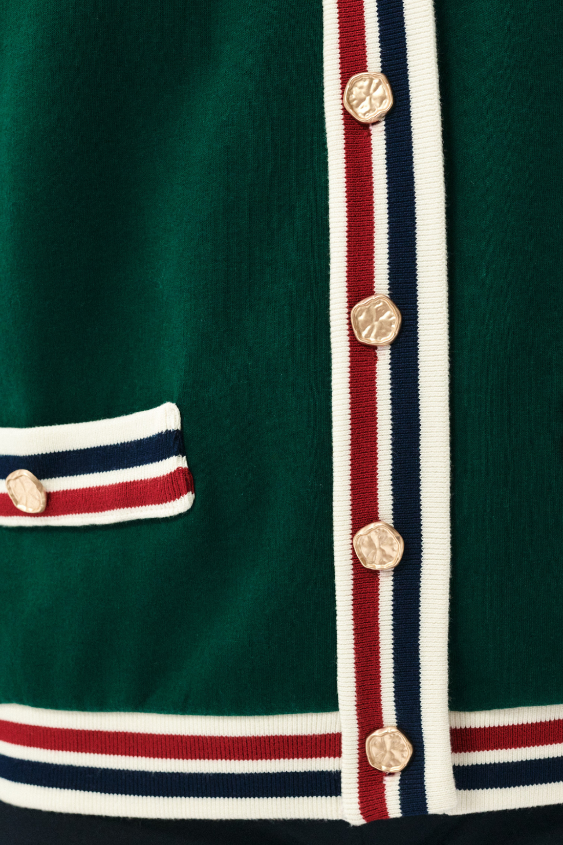 KARDIGAN PAPPAVERO ZIELONY