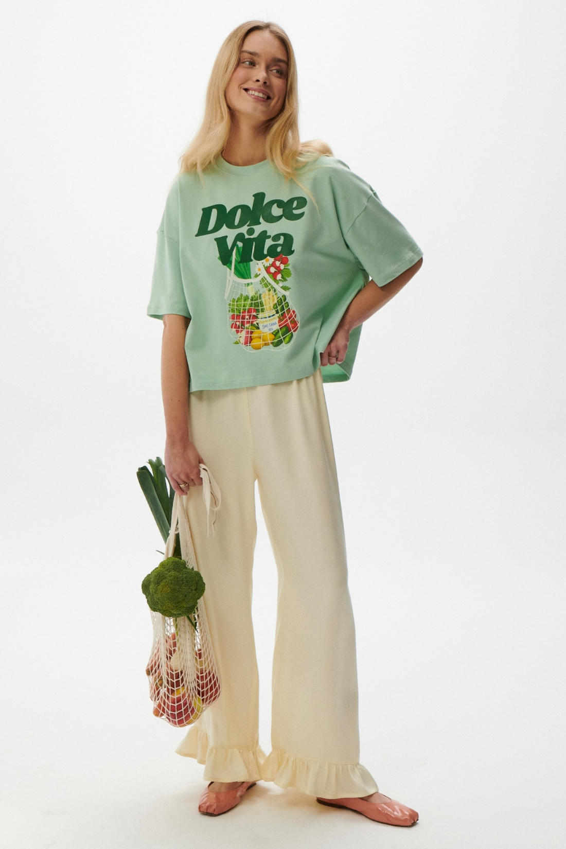 T-SHIRT WARZYWNIACZEK ZIELONY