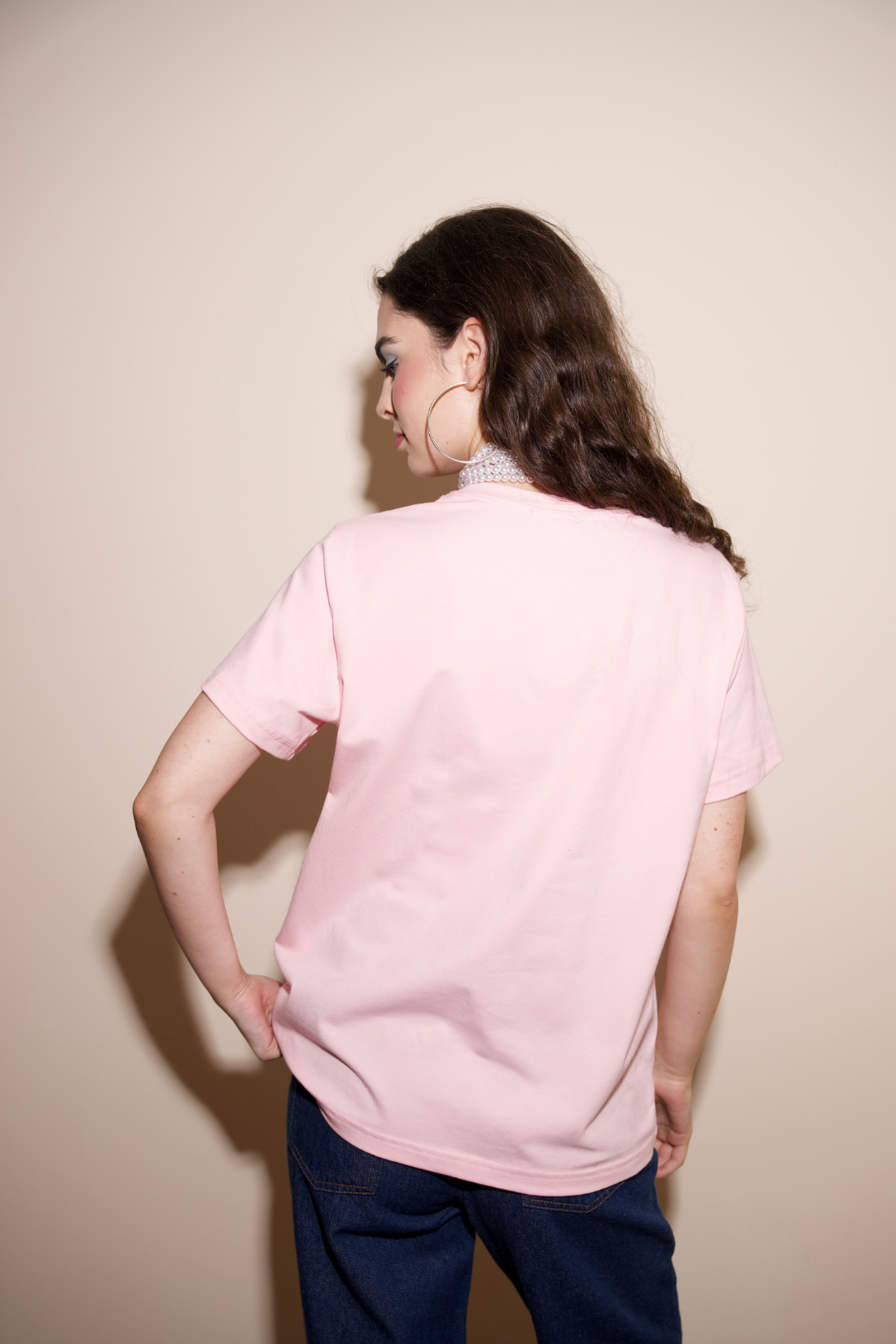 T-SHIRT SALEM RÓŻOWY