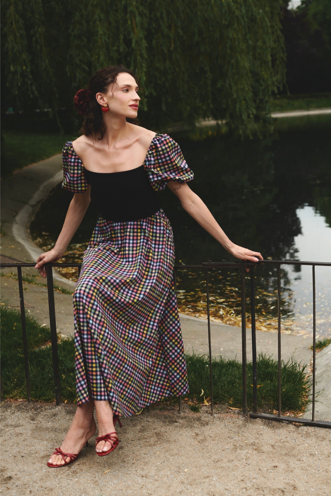 SUKIENKA PICNIC PRINT