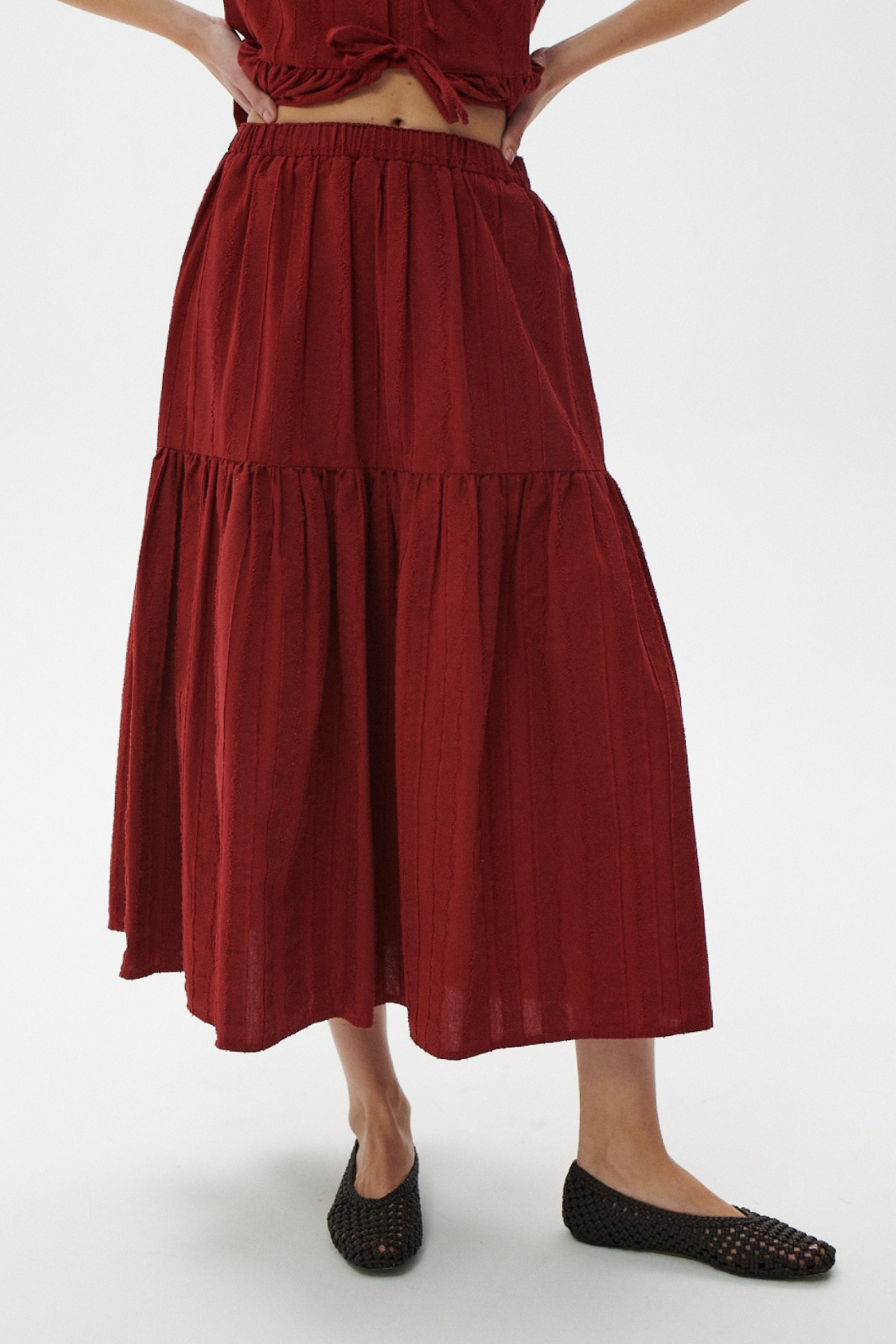 SPÓDNICA FUEGO CZERWONA