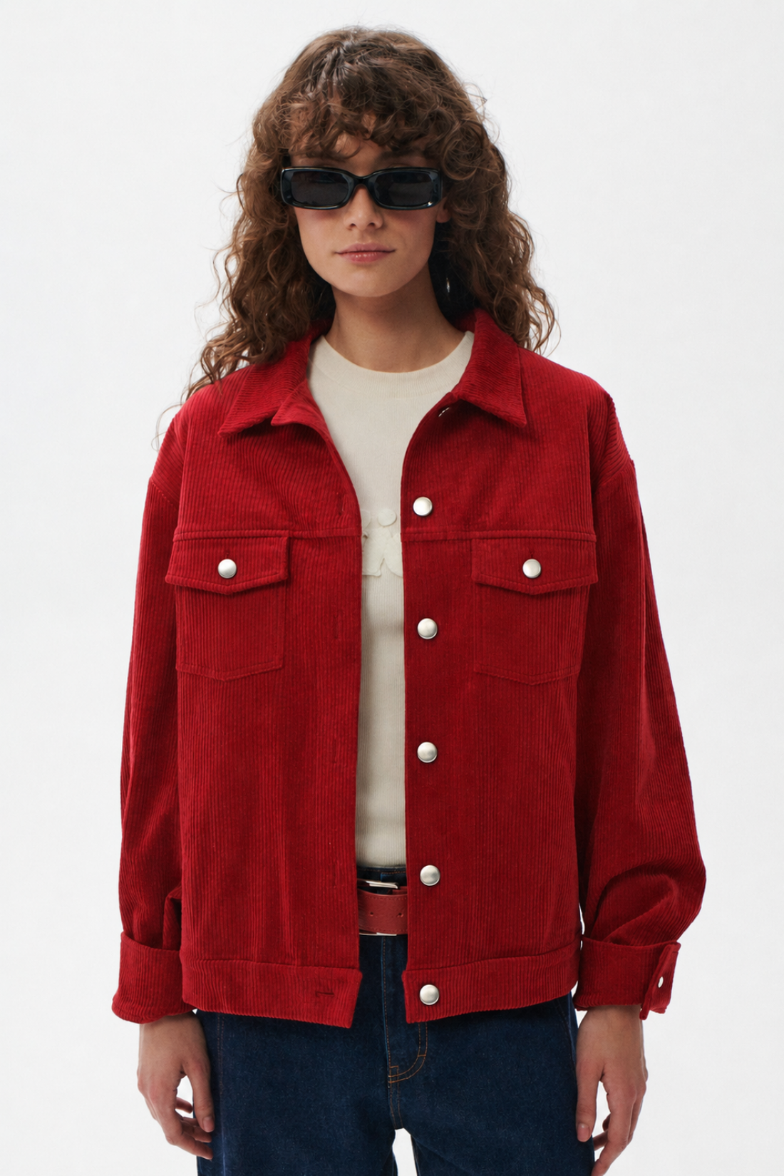 ALBA Brown Corduroy Jacket