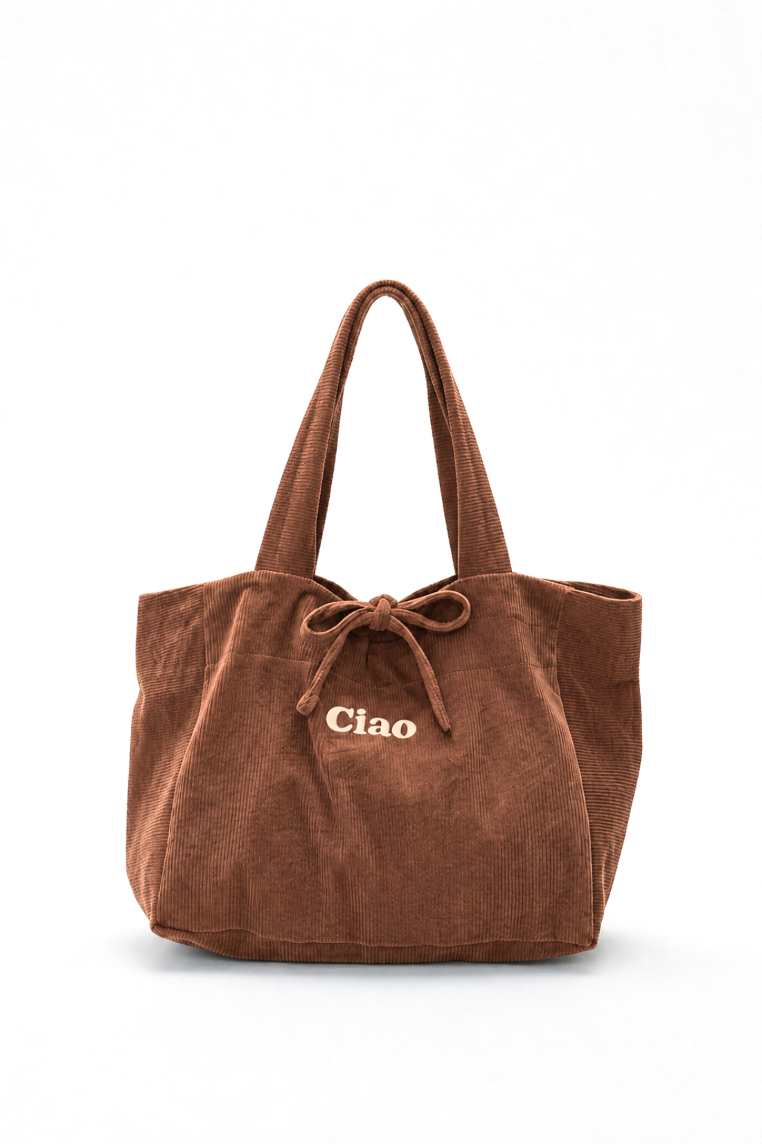 CIAO YELLOW SHOPPER BAG