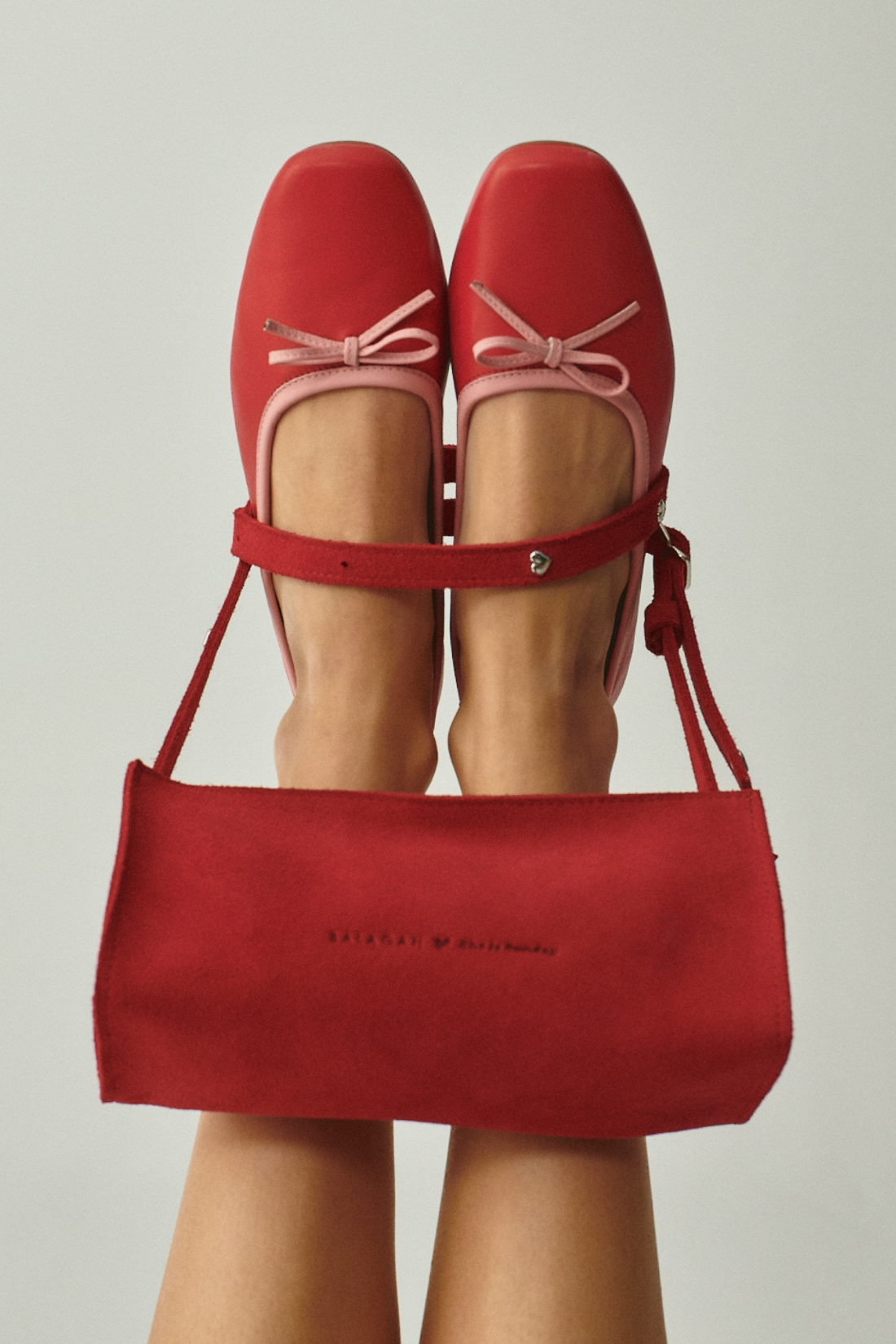 MINNIE TORBA CZERWONA ZAMSZ