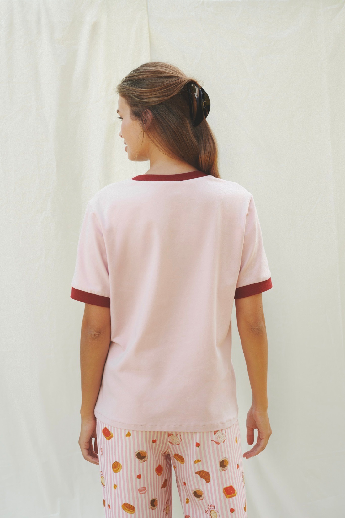 T-SHIRT CIAO RAGAZZA RÓŻOWY