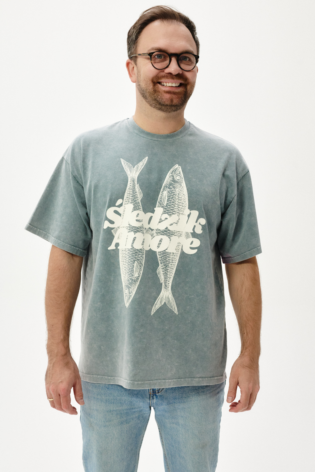 T-SHIRT ŚLEDZIK AMORE - MEN