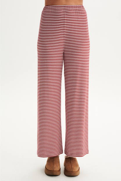 SPODNIE COSI COSI STRIPPED BORDOWY