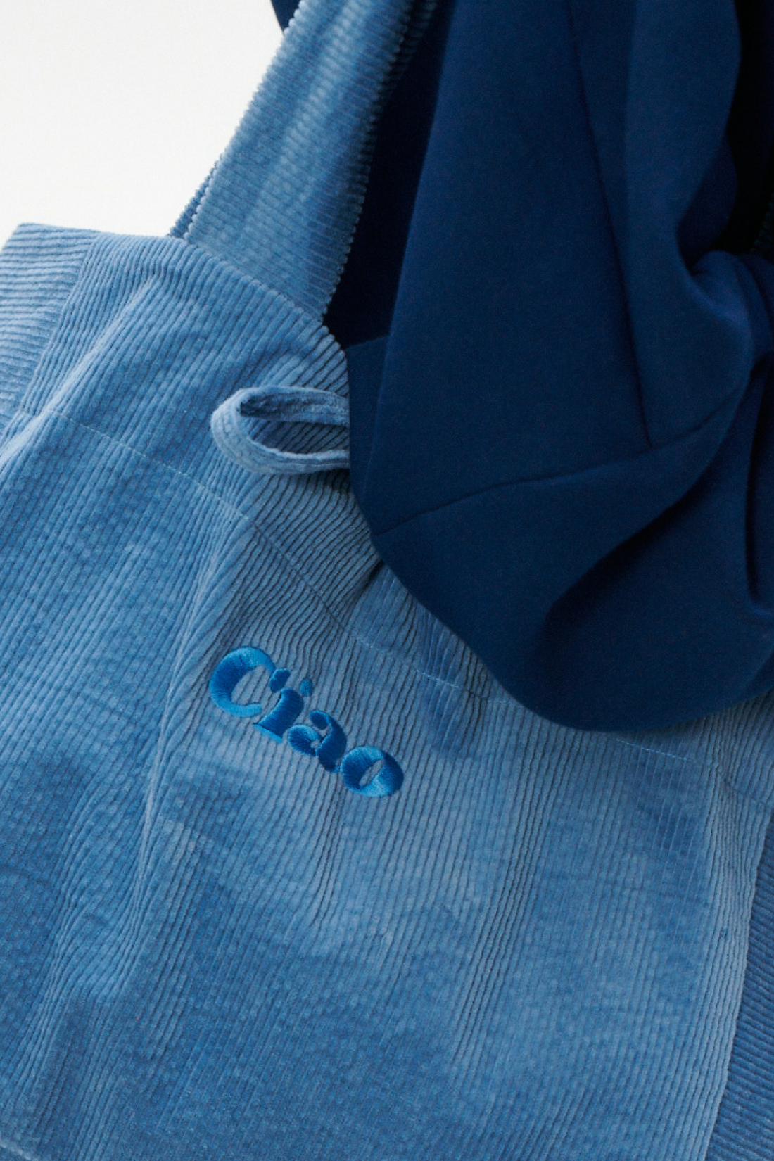 TORBA SHOPPER CIAO NIEBIESKA