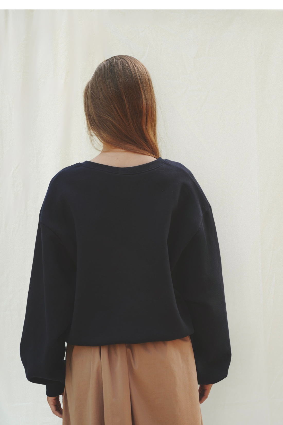 BLUZA COLLETTO GRANATOWA