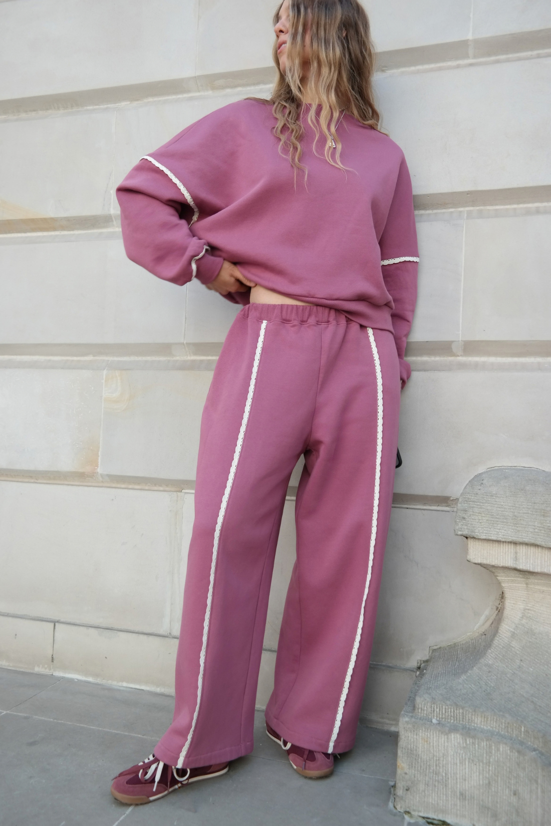 BLUZA FAVOLA ŚLIWKOWA