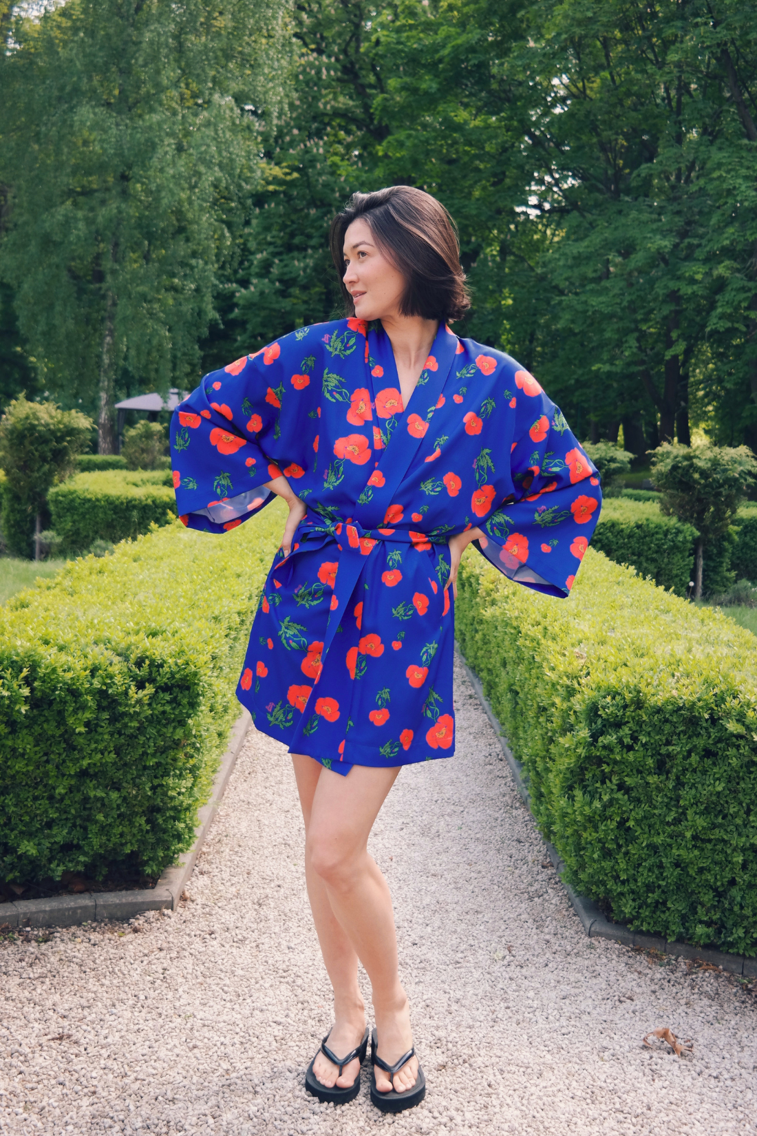 ESPERANZA RASPBERRY LINEN SHIRT