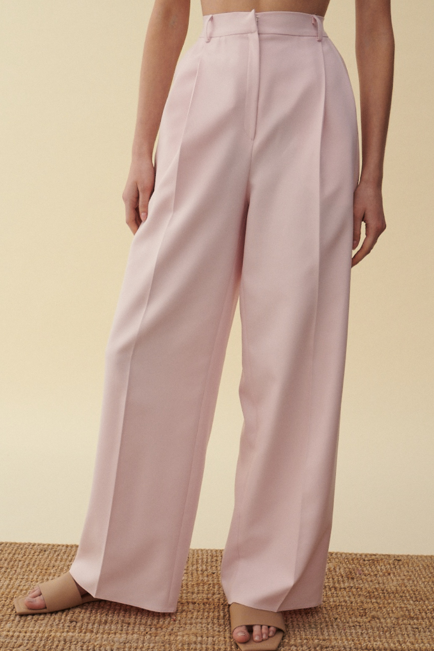 SPODNIE PANTALONI PINK