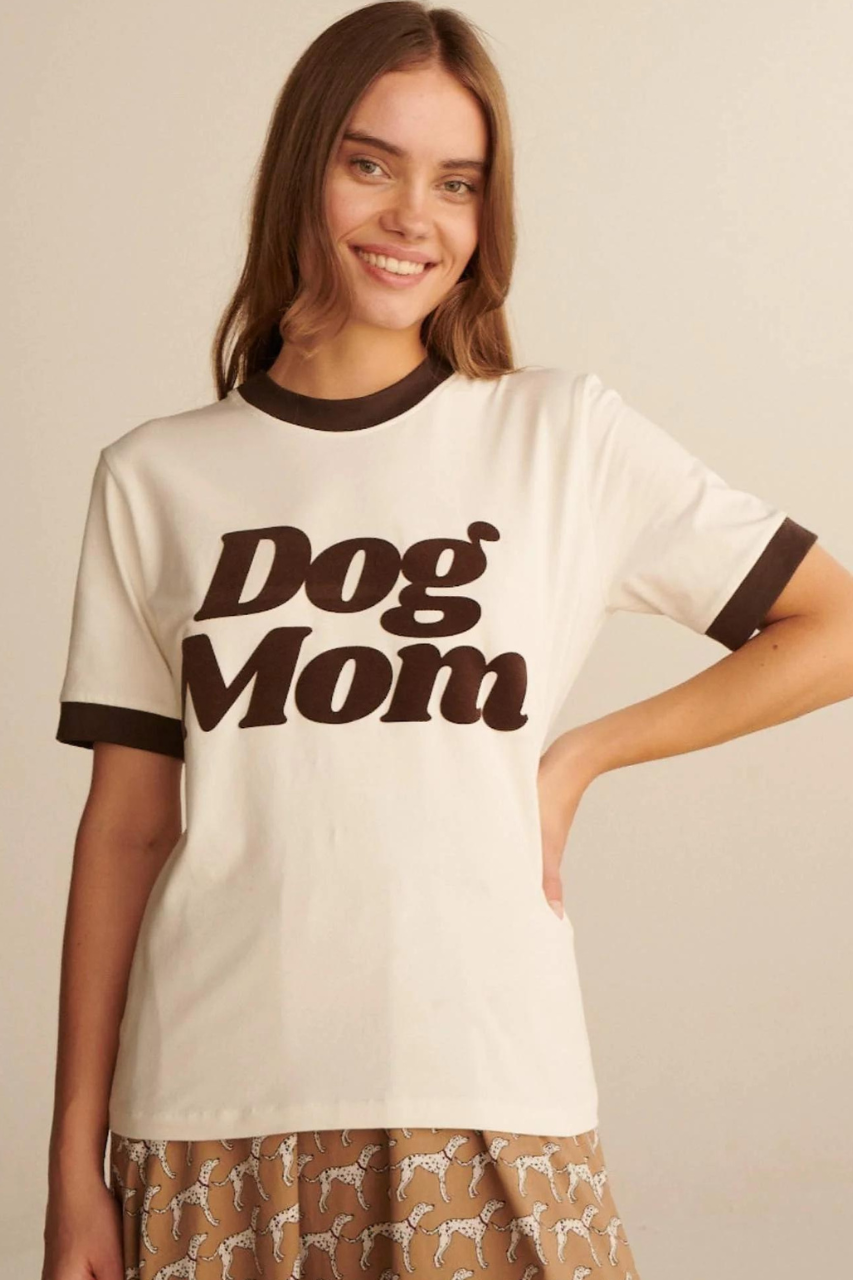 T-SHIRT DOG MOM