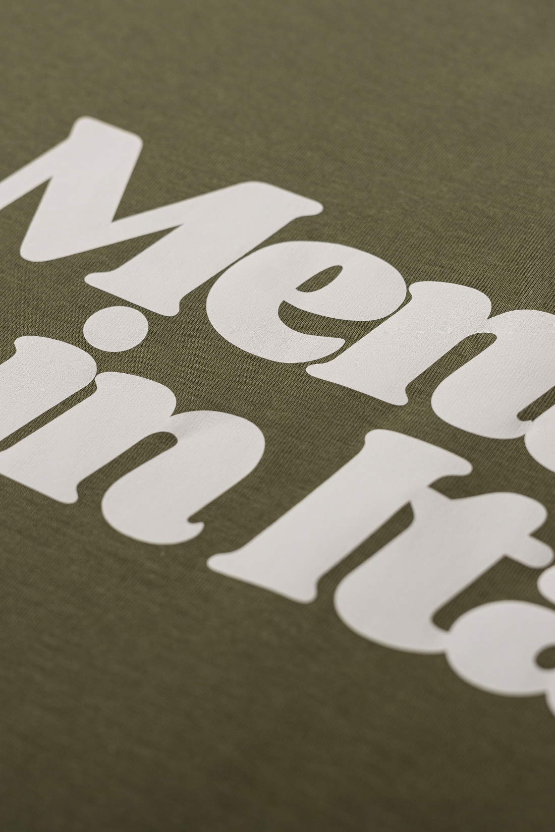 T-SHIRT MENTALLY IN ITALY OLIWKOWY - UNISEX