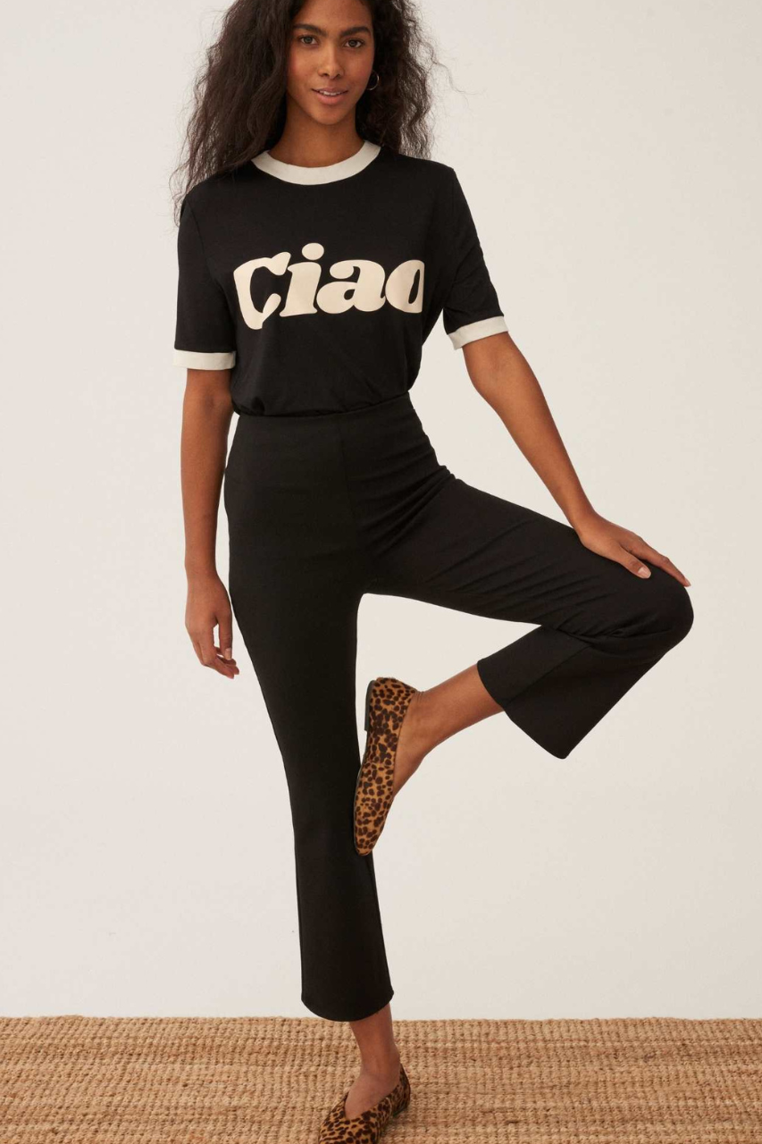 T-SHIRT CIAO BLACK