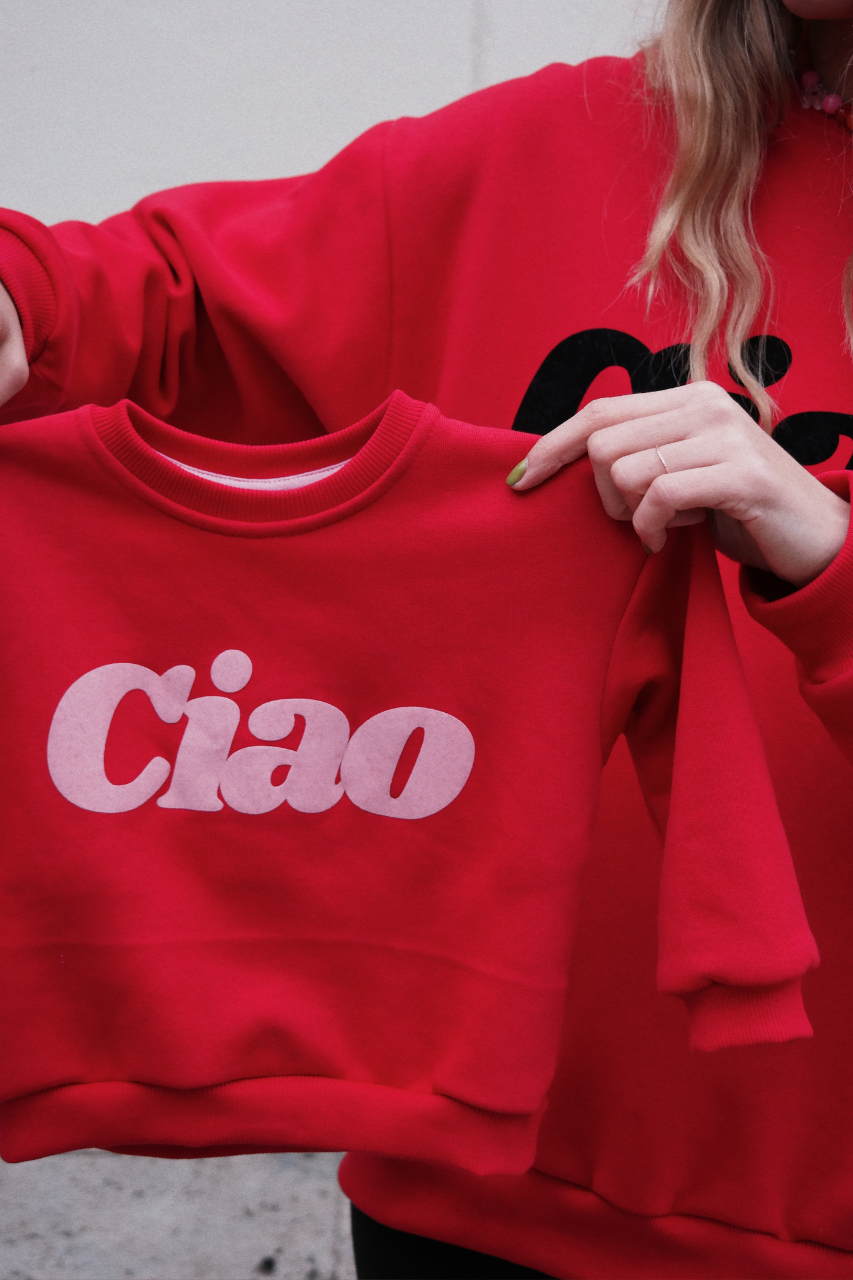 BLUZA CIAO RED MINI