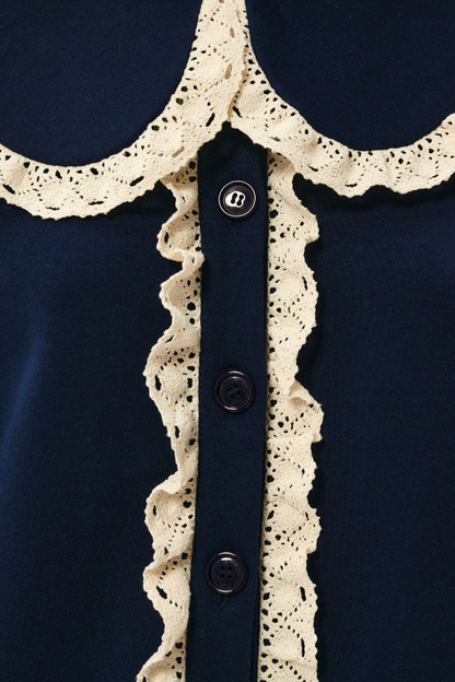 KARDIGAN NOELLE GRANATOWY