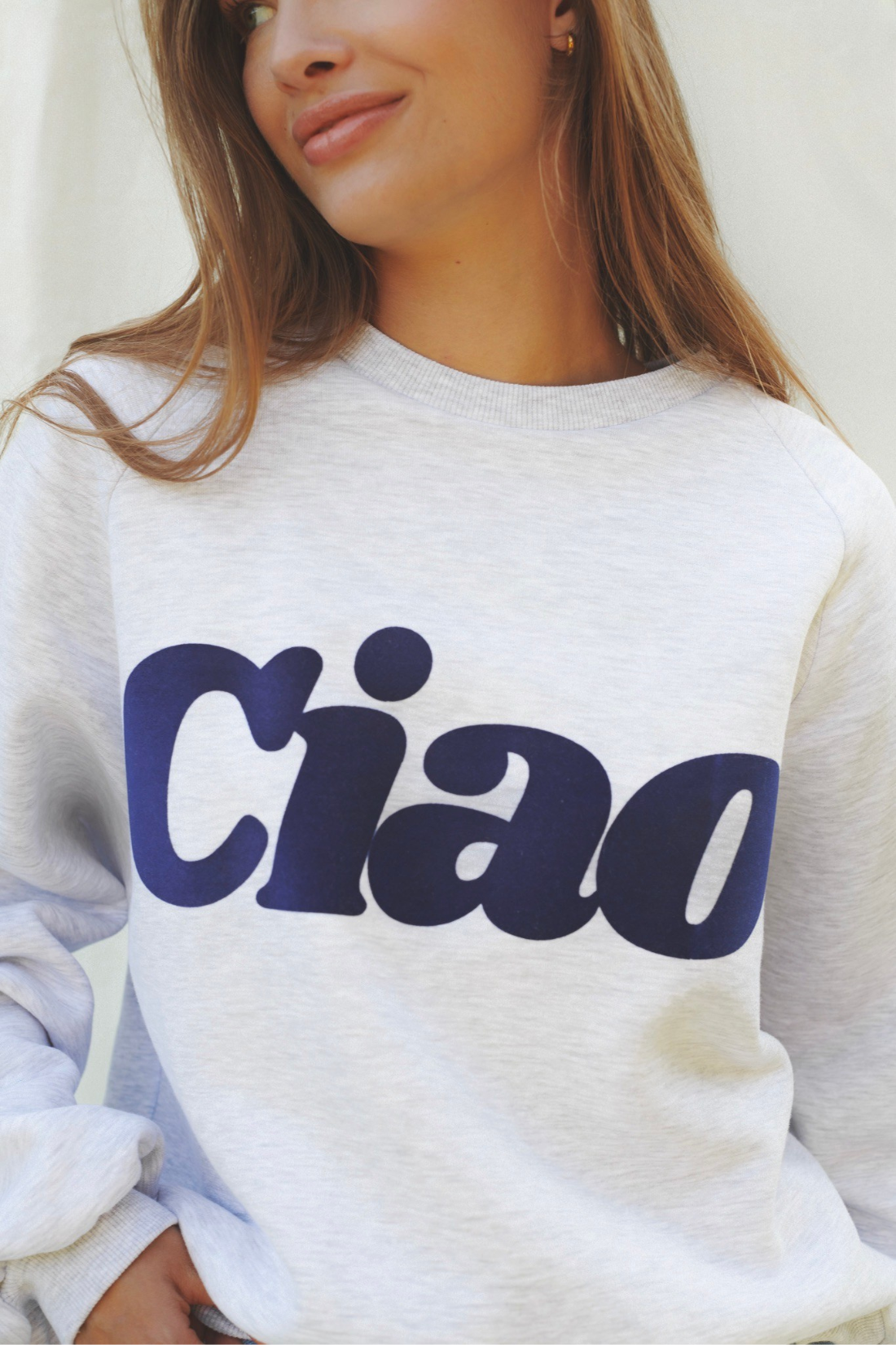 BLUZA CIAO SZARY MELANGE