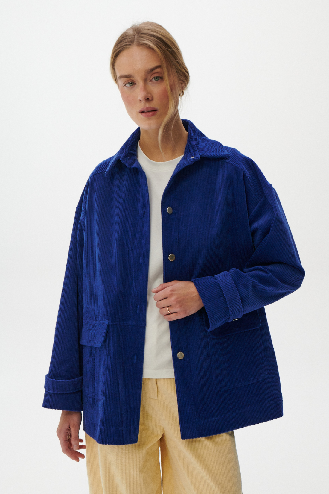 KURTKA SZTRUKSOWA NORDIC KOBALTOWA