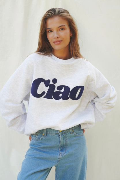 BLUZA CIAO SZARY MELANGE