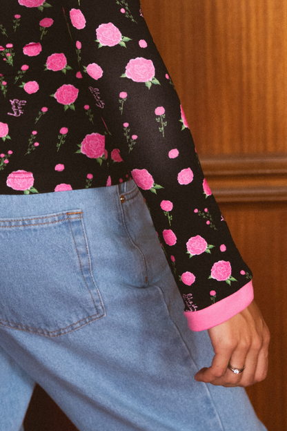 LONGSLEEVE ROSA FEROCE