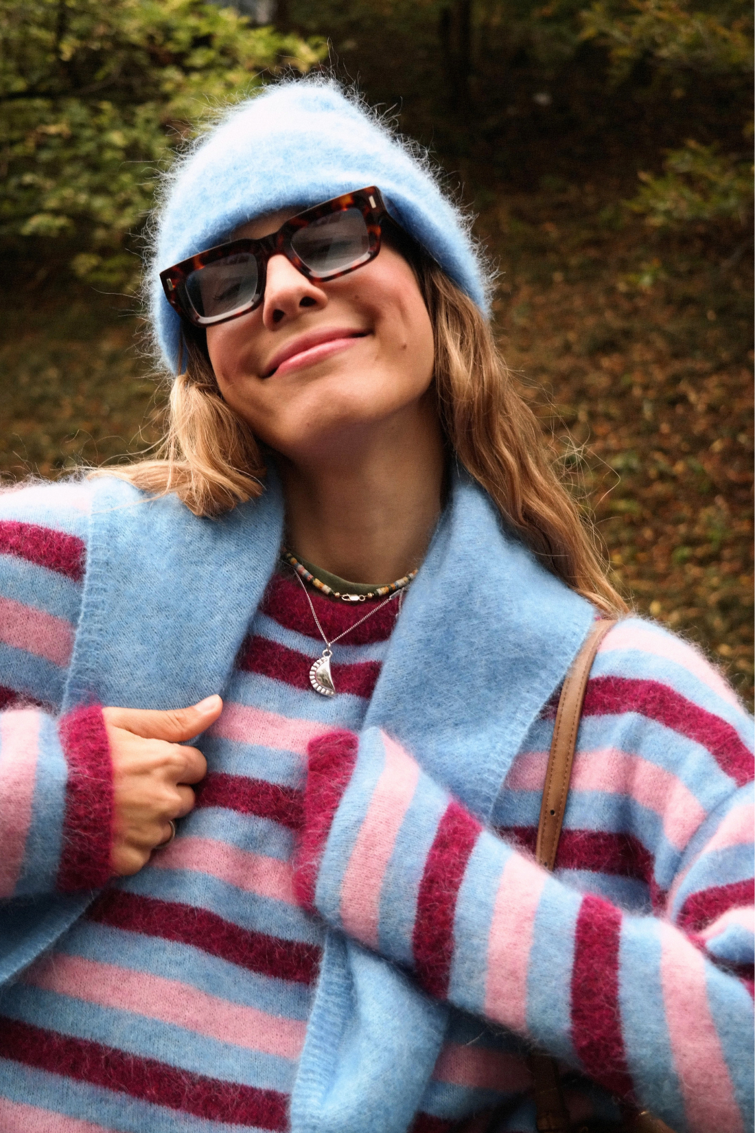 SWETER SUGAR MOHEROWY W PASKI