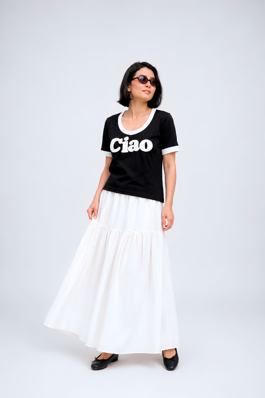 CREAM SELVA SKIRT