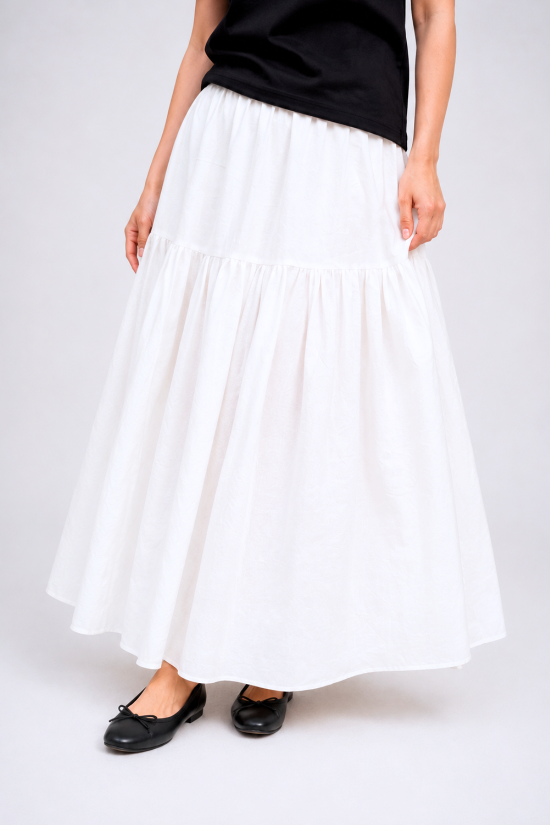 CREAM SELVA SKIRT
