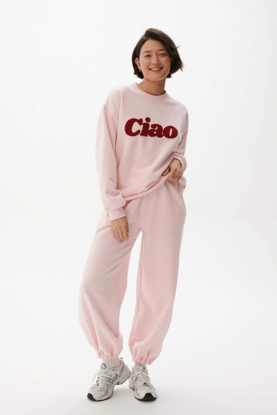 SPODNIE CIAO SPRING VIBES RÓŻOWE