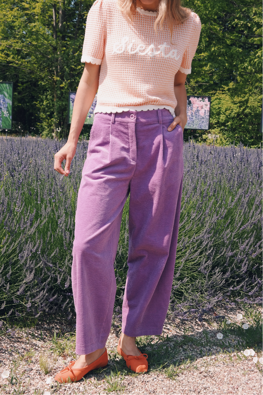 BUTTERY SELVAGGIA PANTS