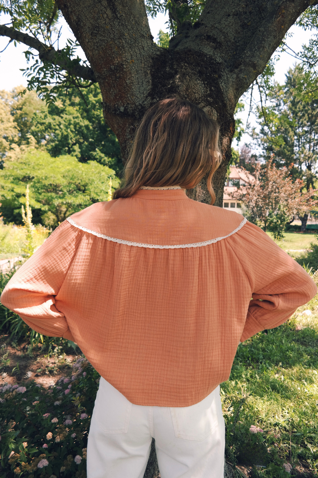ROSITA RED PRINT SHIRT