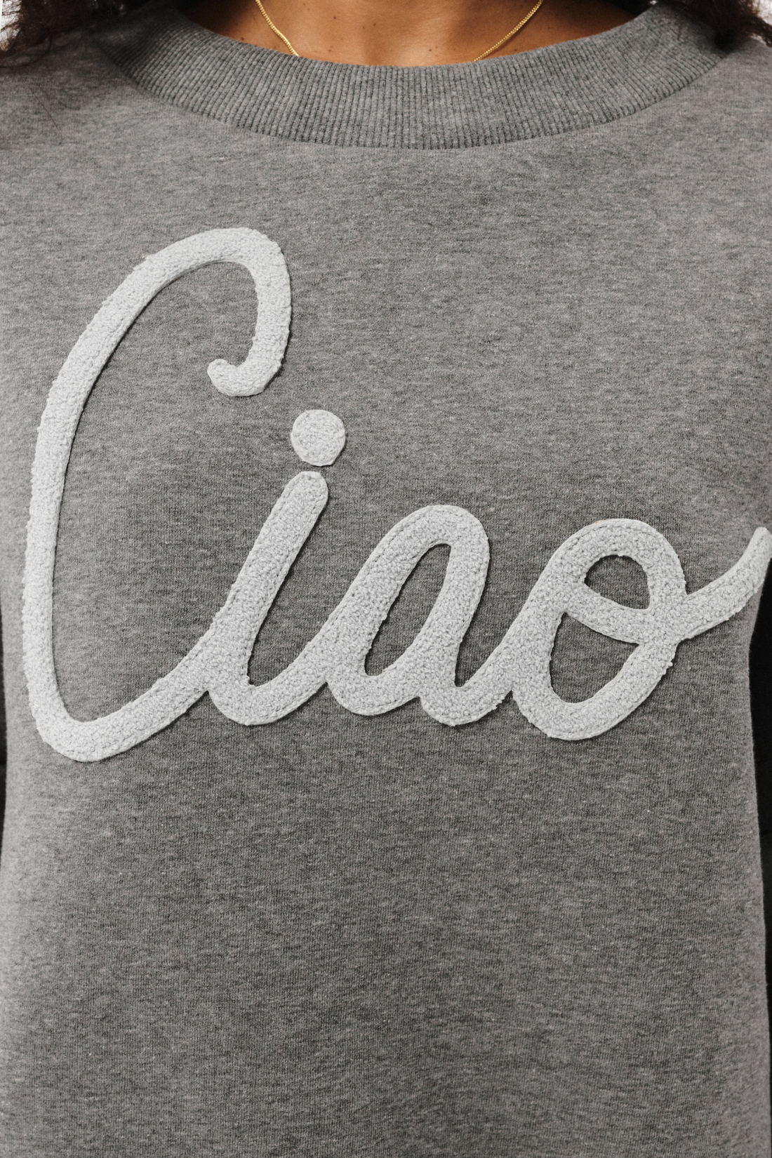 BLUZA DOMENICA SZARY MELANŻ