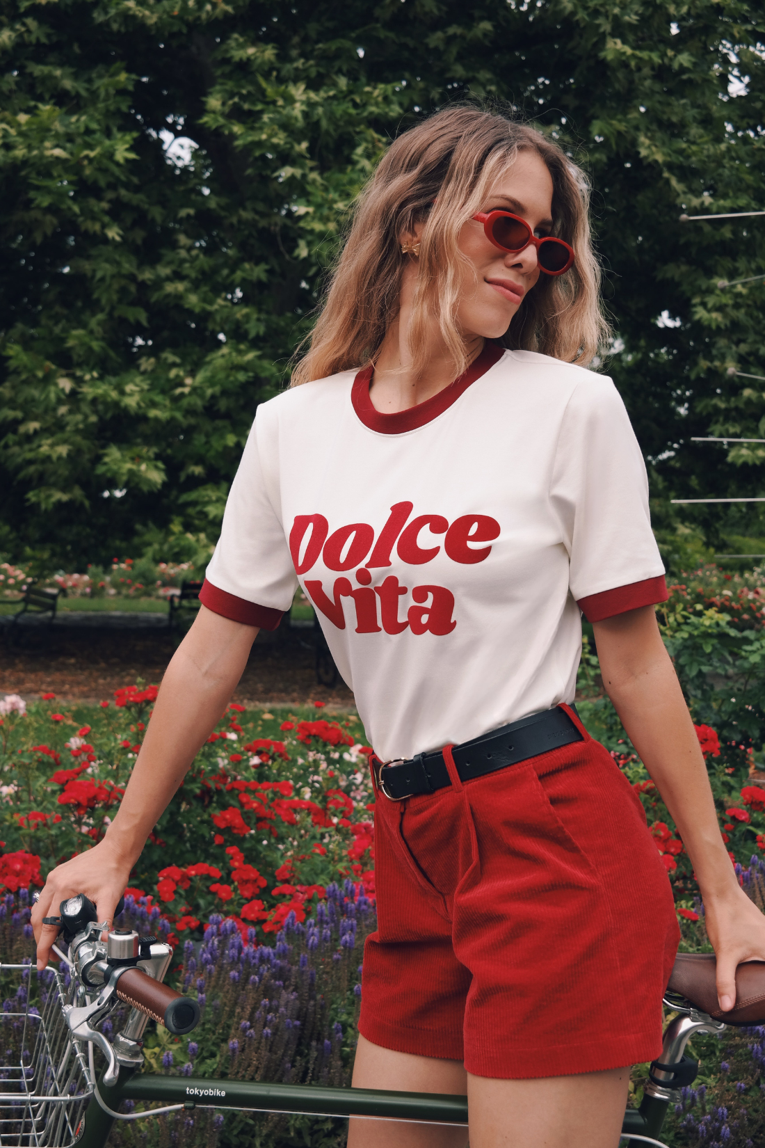 T-SHIRT DOLCE VITA BIAŁY