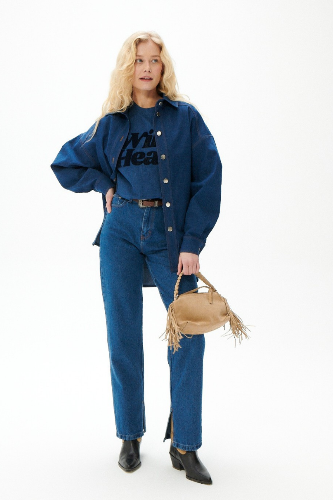 KOSZULA NEVADA NIEBIESKA