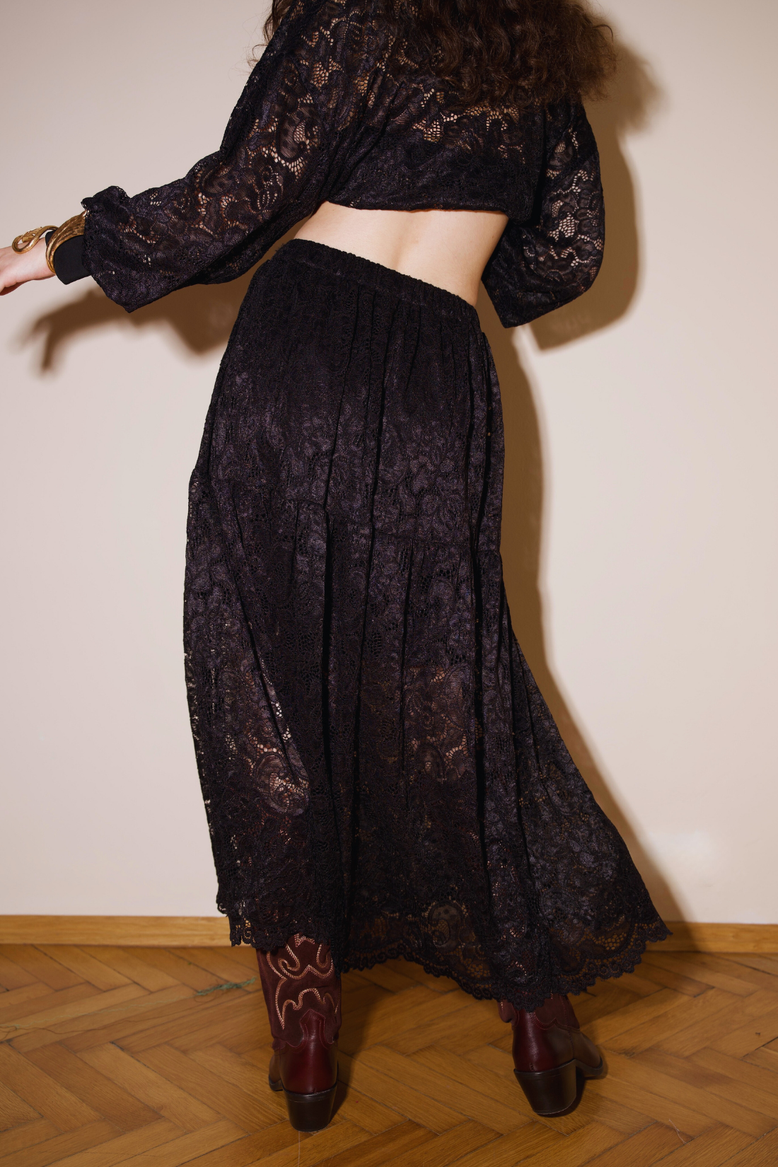 SPÓDNICA SELVA CZARNA