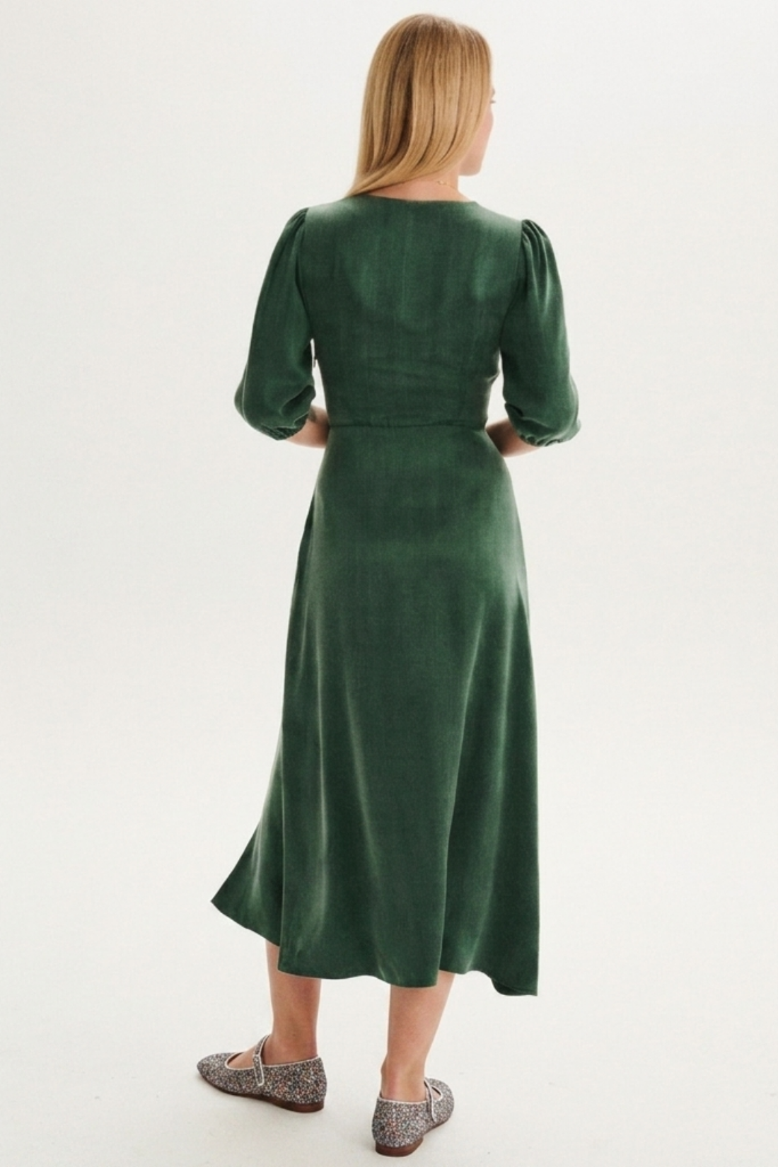LUNARIA GREEN DRESS