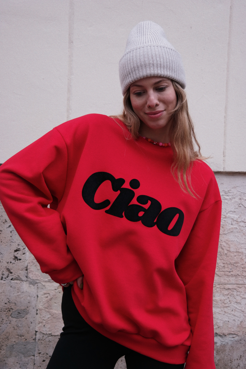 BLUZA CIAO RED UNISEX