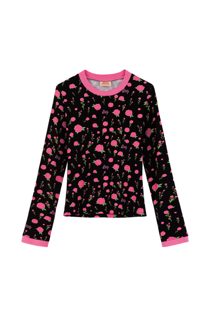 LONGSLEEVE ROSA FEROCE