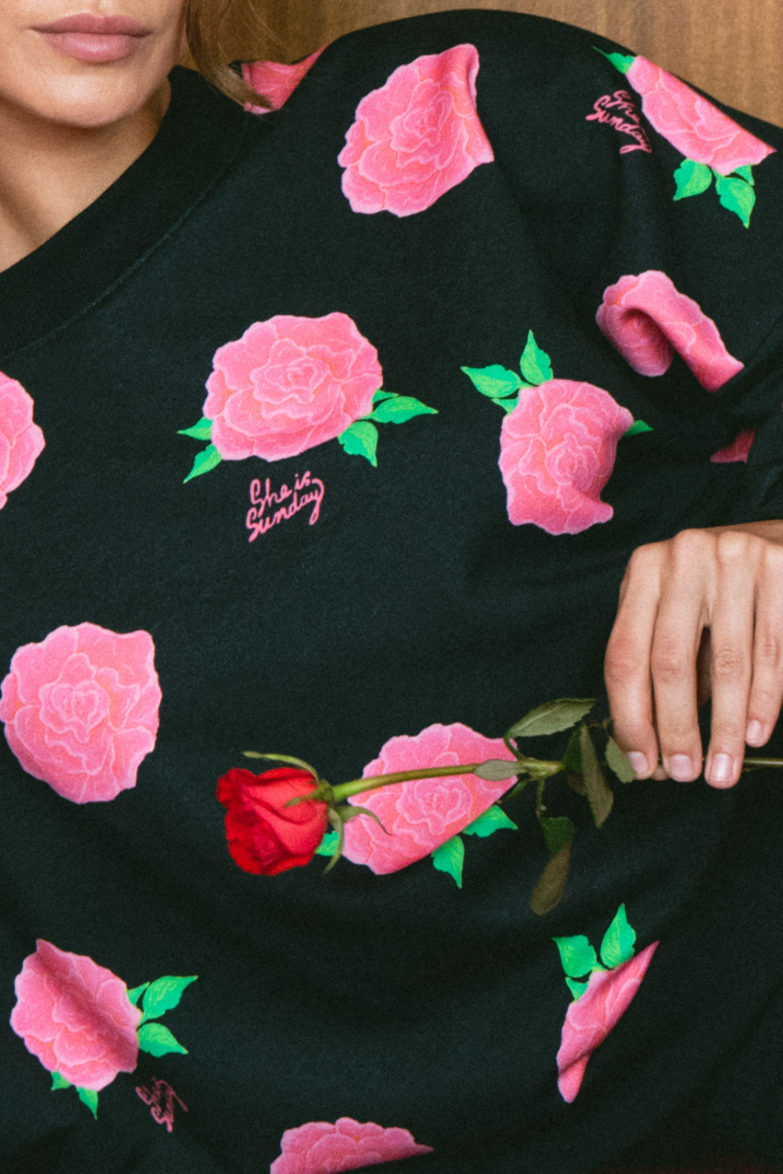 BLUZA AMORE ROSA